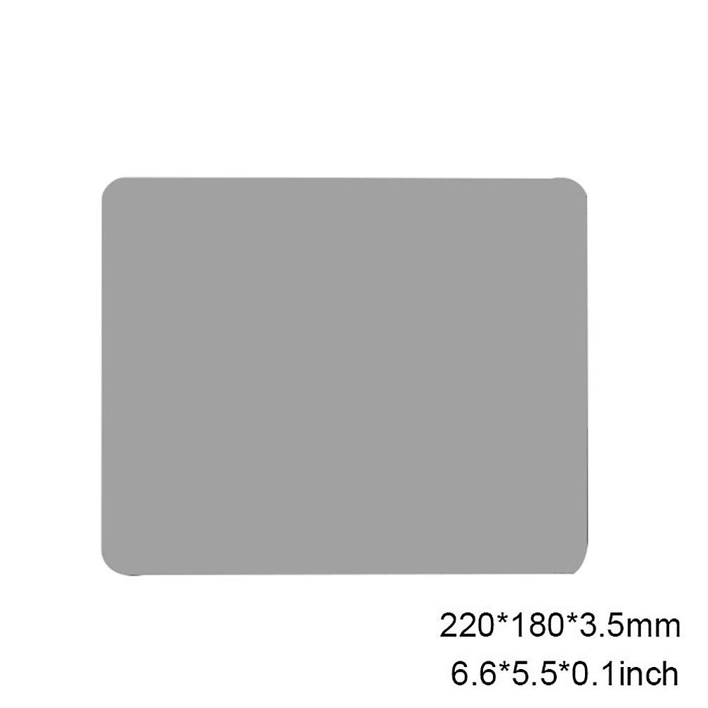 Mouse Pad Metal Aluminum Mousepad Double Side Waterproof Ultra Smooth Mouse Pad for Office and Gaming