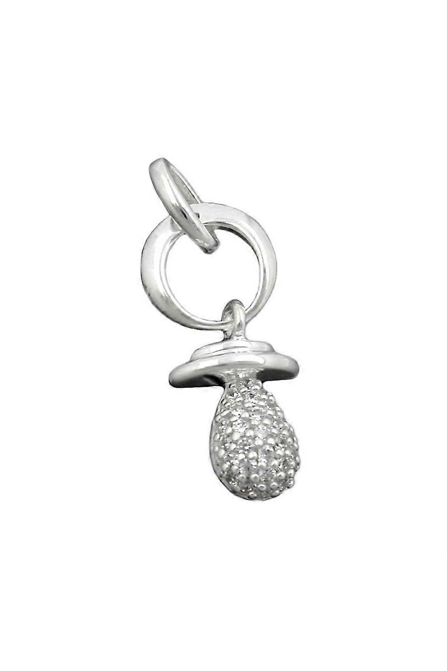Pendant Pacifier Zirconia Silver 925 - Gl93326