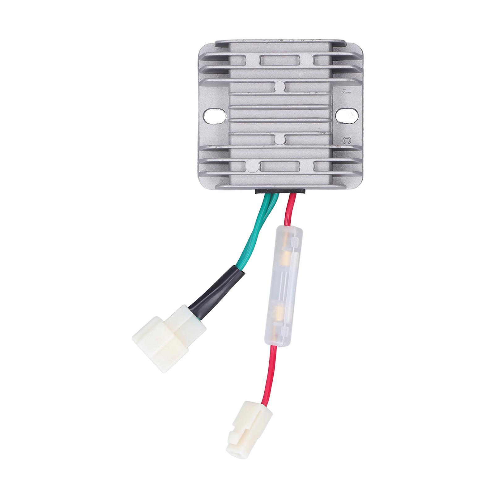 Risegun Voltage Regulator AVR Automatic Voltage Regulator Stabilizer for 178F 186F Air Cooled Tiller, 3 Wire