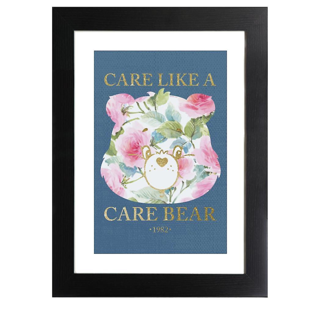 Care Bears Care Like A Care Bear Framed Print