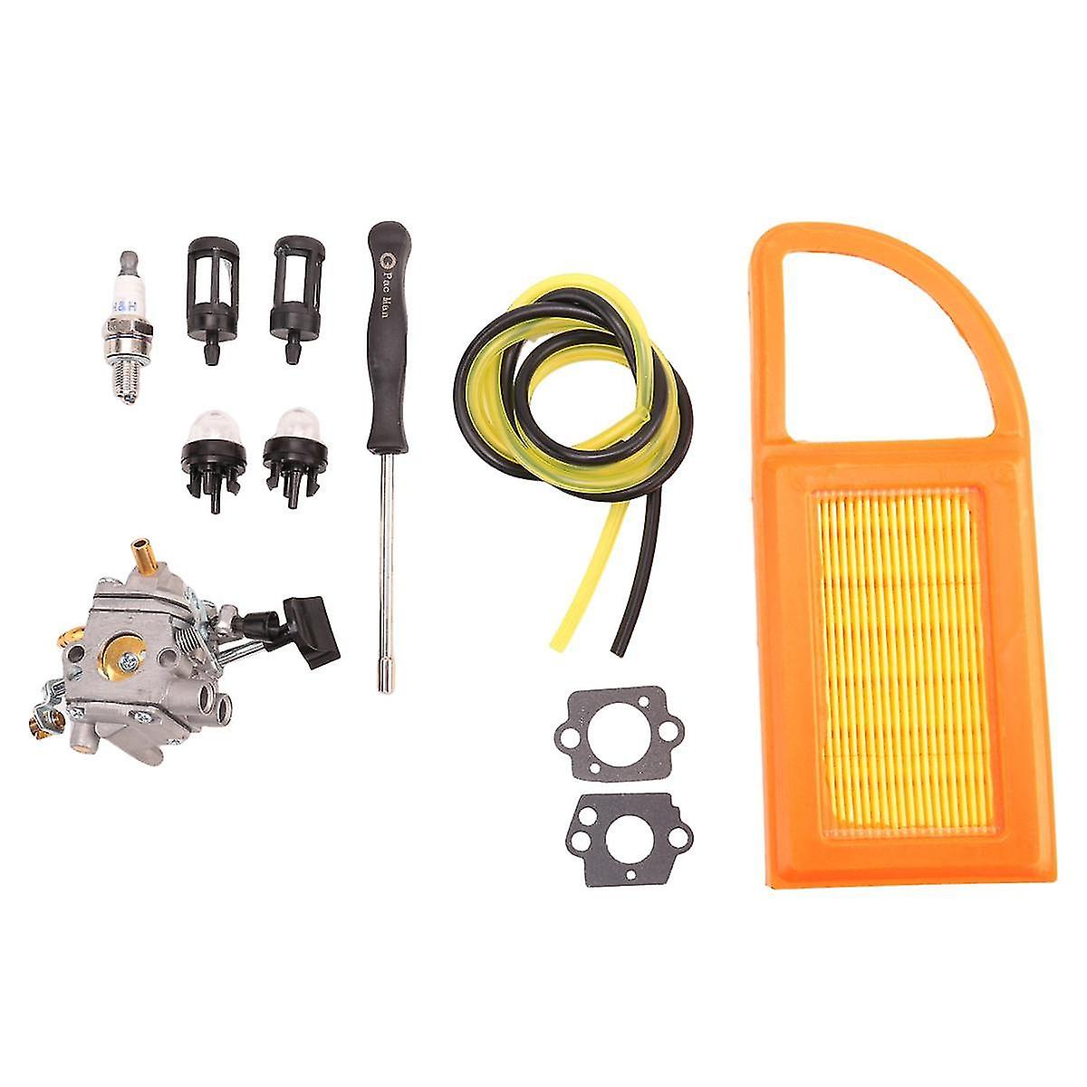 BR 600 קרבורטור מסנן אוויר דלק פחמימות ערכת כוח עבור Sthil BR500 BR550 BR600 חלקי מפוח עלה מפוח