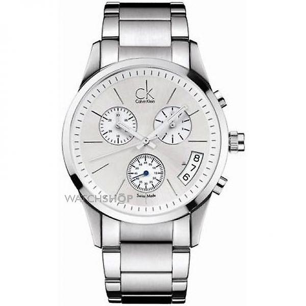 Calvin Klein K2247120 Ck Bold 银色计时码表