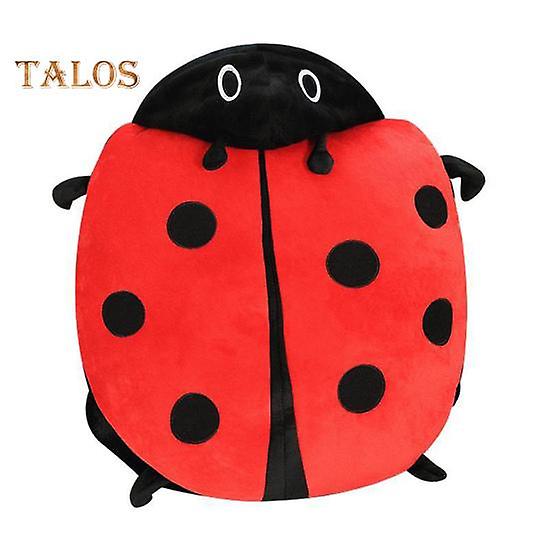 Cuscino di peluche Cuscino gigante a forma di coccinella Cuscino decorativo imbottito morbido di grandi dimensioni per il soggiorno della camera da letto