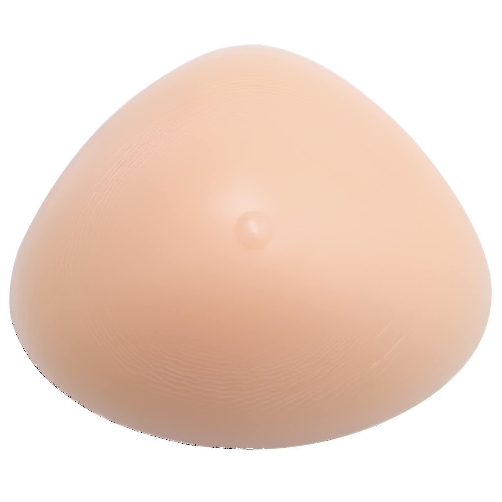 2 Pack Silicone Breast Form Triangle Mastectomy Prosthesis Bra Pad Enhancer (dp)