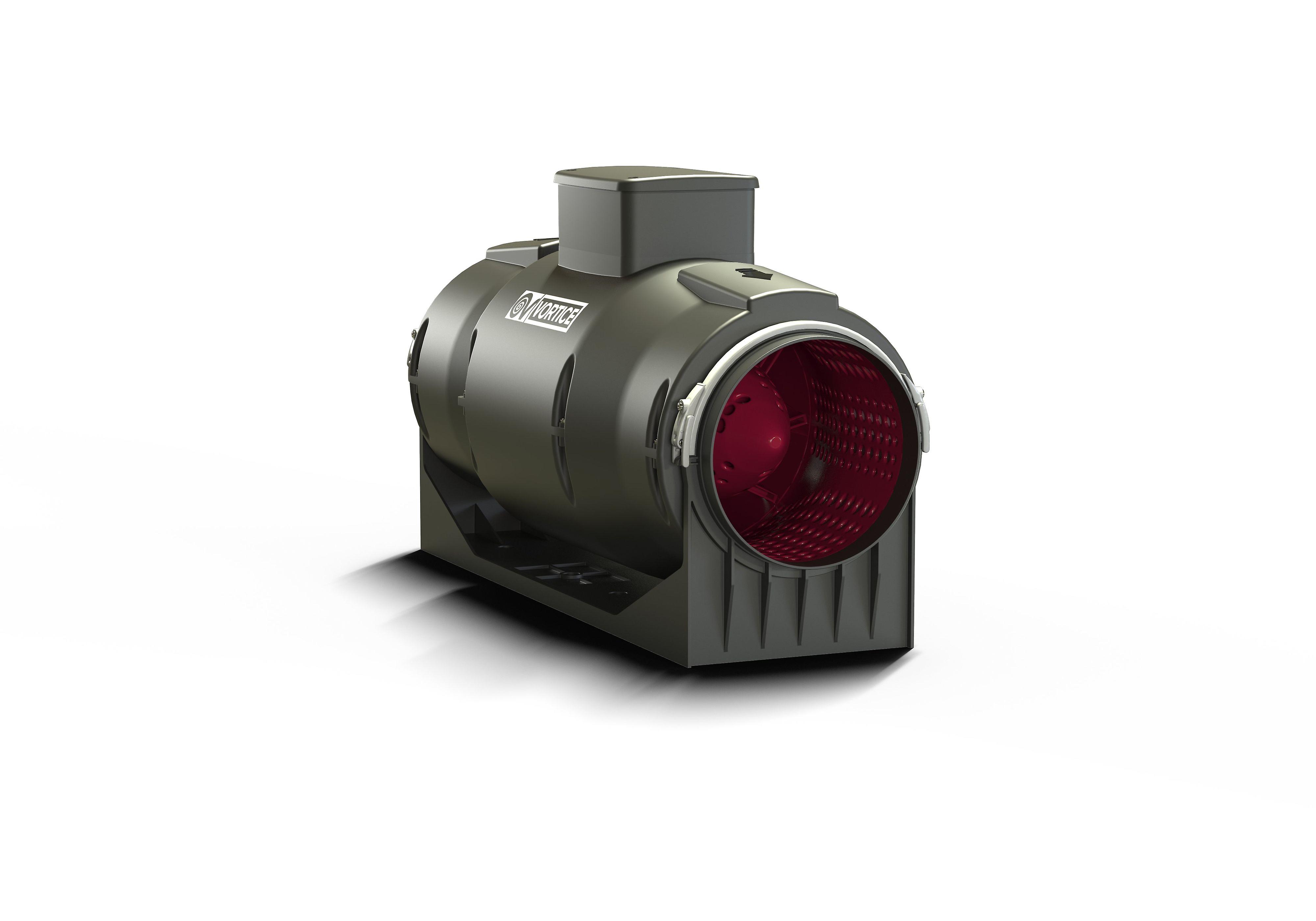 Sound-insulated inline fan Lineo 150 Quiet