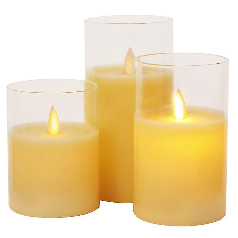 3pcs Electric Fake Candle