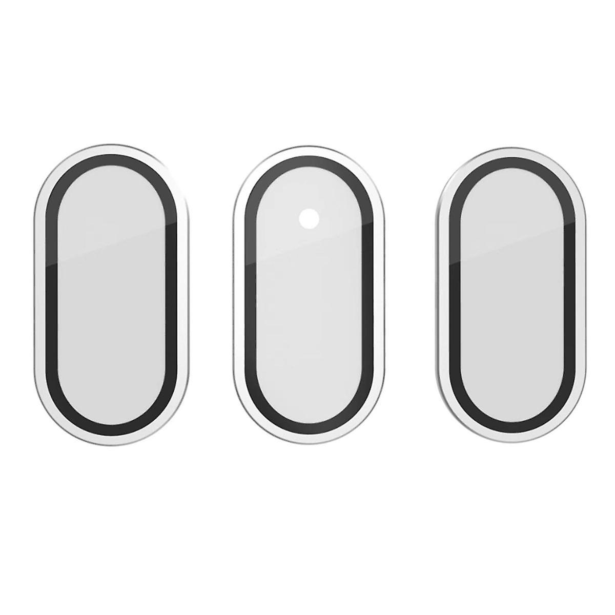 3Pcs Tempered Glass for 3 Camera Lens Protector High Definition Front Lens Protective Film Anti-Scratch B