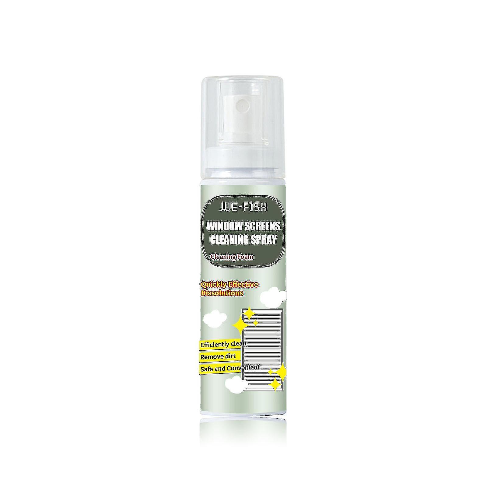 Window Screens Cleaning Spray,cleaning Spray Wash Free Foam, Disassembly Free Multifunction Household Mesh Window Cleaning Foam 100ml