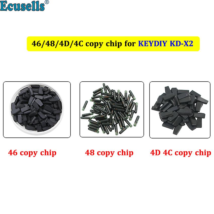 10pcs/lot High Quality Kd 4c 4d 46 And 48 Copy Clone Chip Transponder Special For Keydiy Kd-x2 Kd X2 Key Programmer Cloner