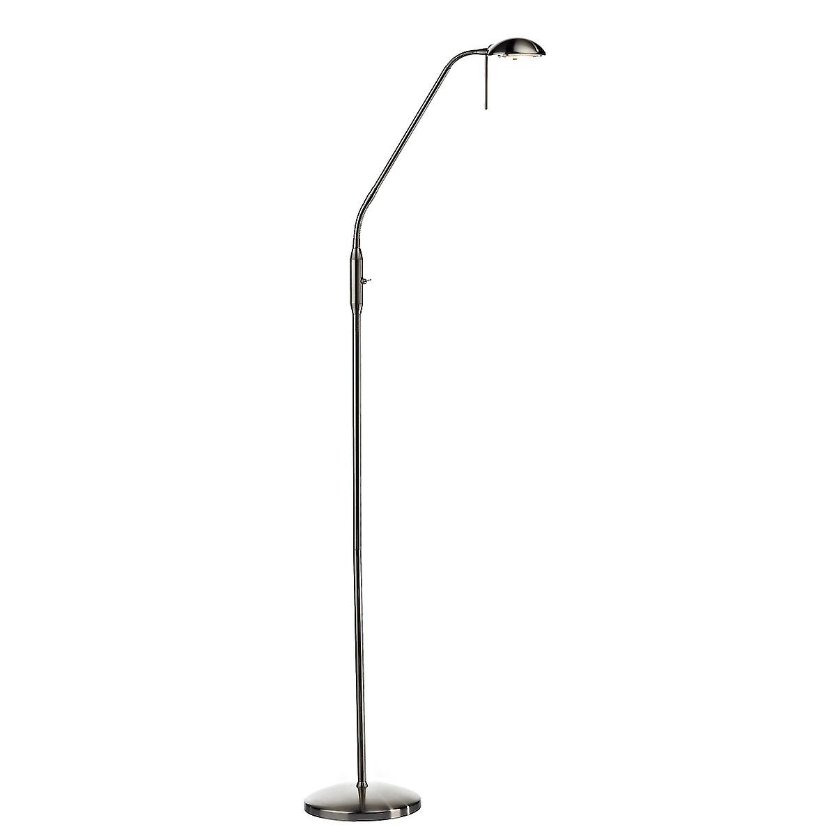 Journal Reading Floor Task Satin Chrome
