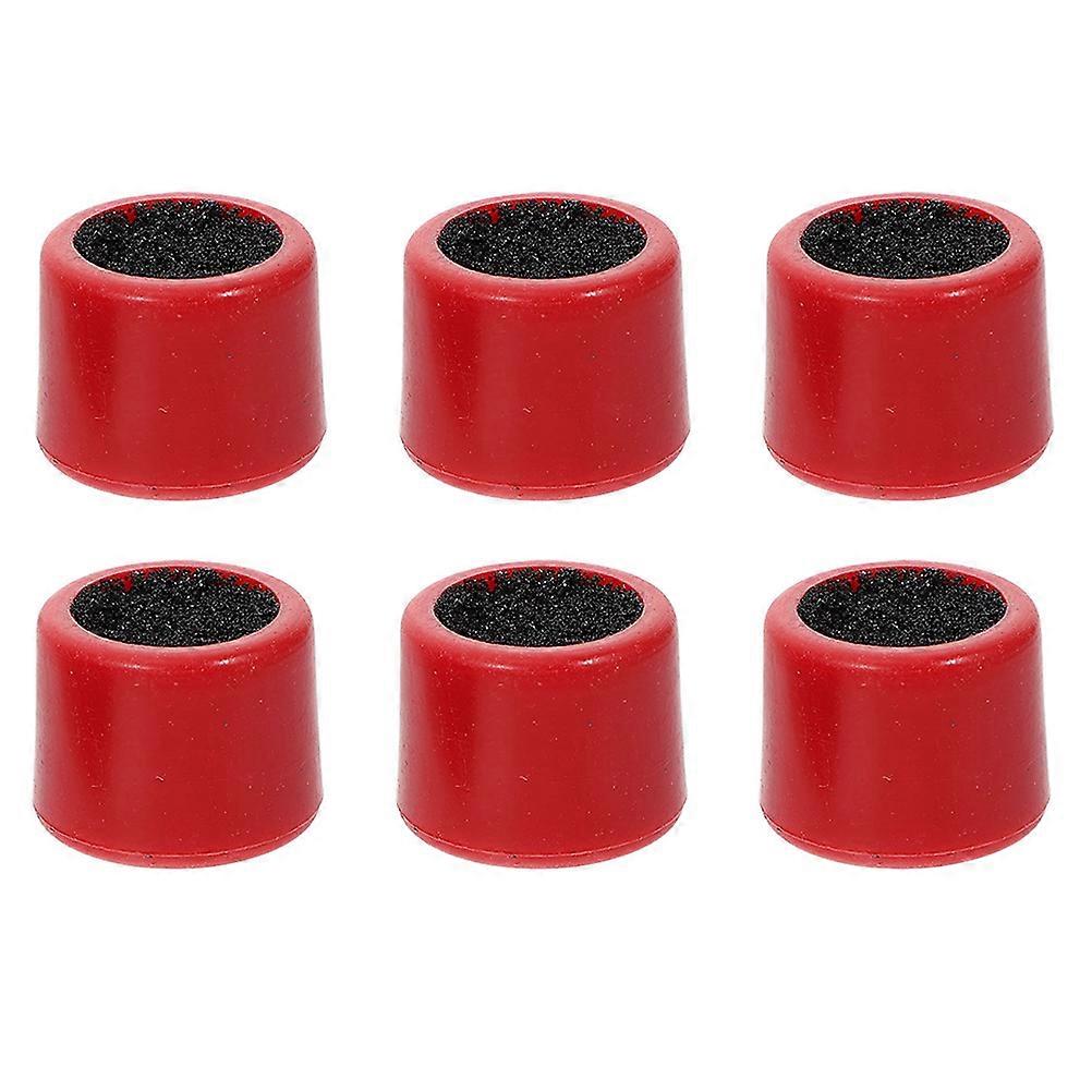 6 Pcs Portable Grinder Pool Tip Grinding Tool Repair Cue Tip Stick Accessories Cue Stick Shaper Billiard Cue Tip File