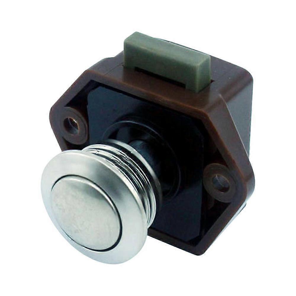 Push Drawer Lock Zinc Alloy Cupboard Mounting Latch Rv Drawers Press Latches For Yachts Motorhome Camper Caravan