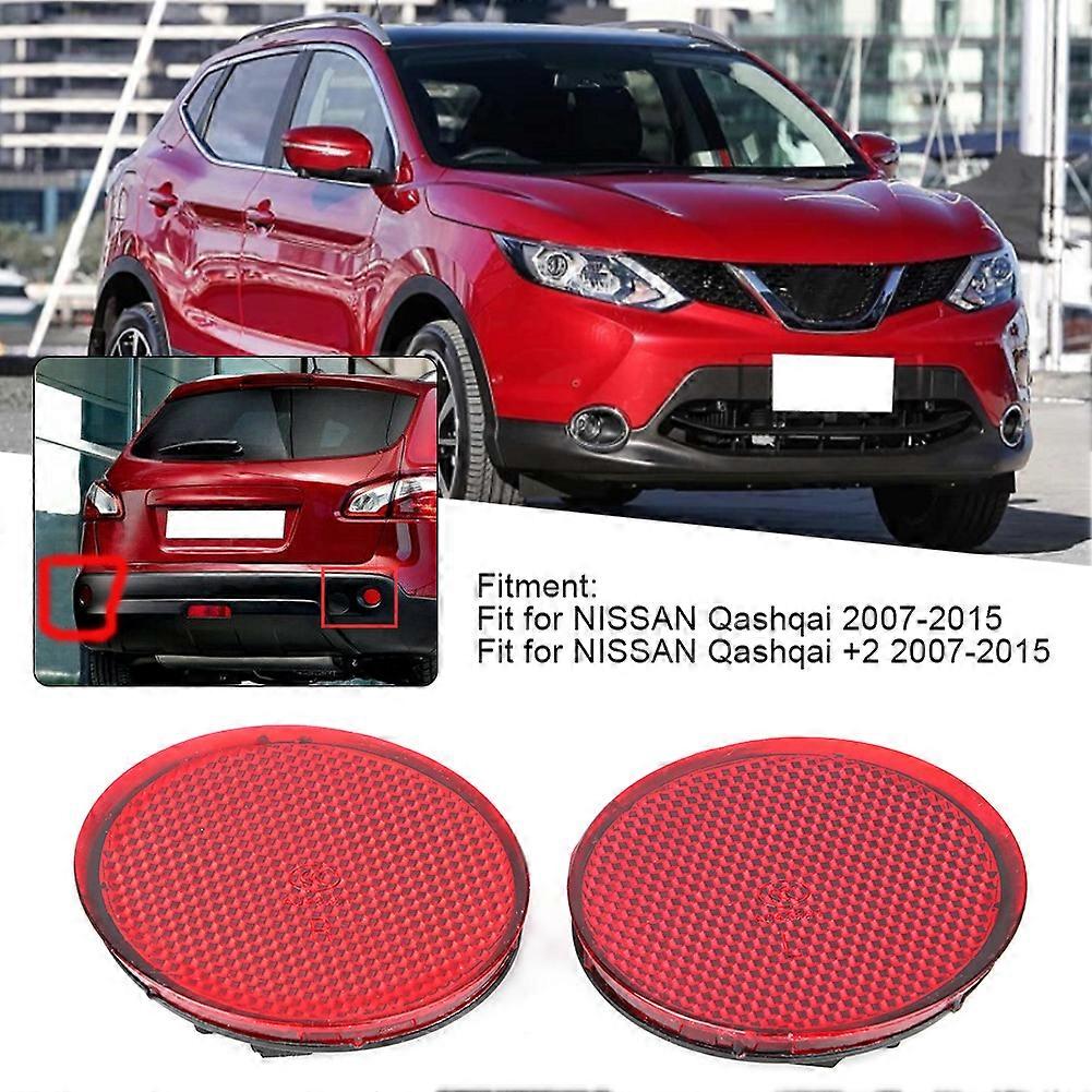 Kit De 4 Réflecteurs De Pare-choue Arrière Pour Mazda 5, 3, 6 (2006-2018) - Rouge