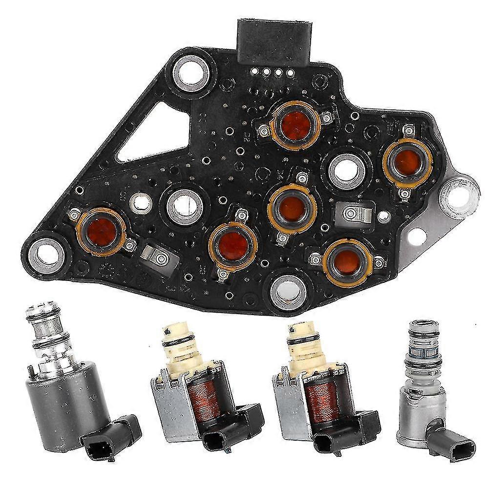 5Pcs/set 4t65e transmission shift solenoid valve kit fit for gm 1997-2002