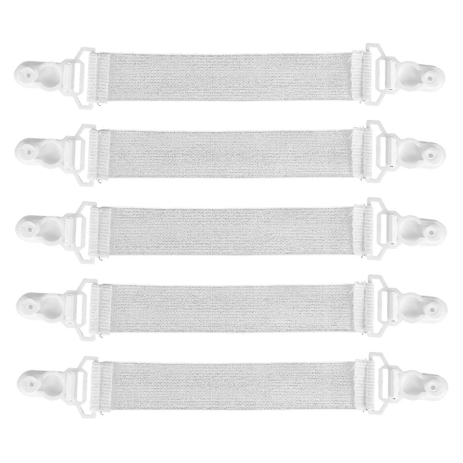 16pcs Adjustable Sheet Clips Strap Bed Sheet Holder Mattress Gripper Clips