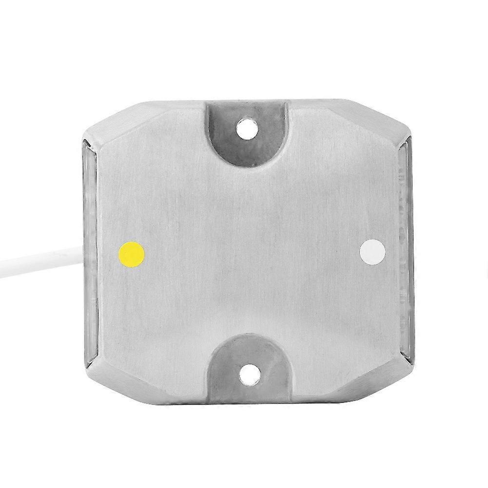 12led Solar Powered Stud Light Dual Color Road Pathway Highway Tunnel Light Ip68 Waterproof 24v