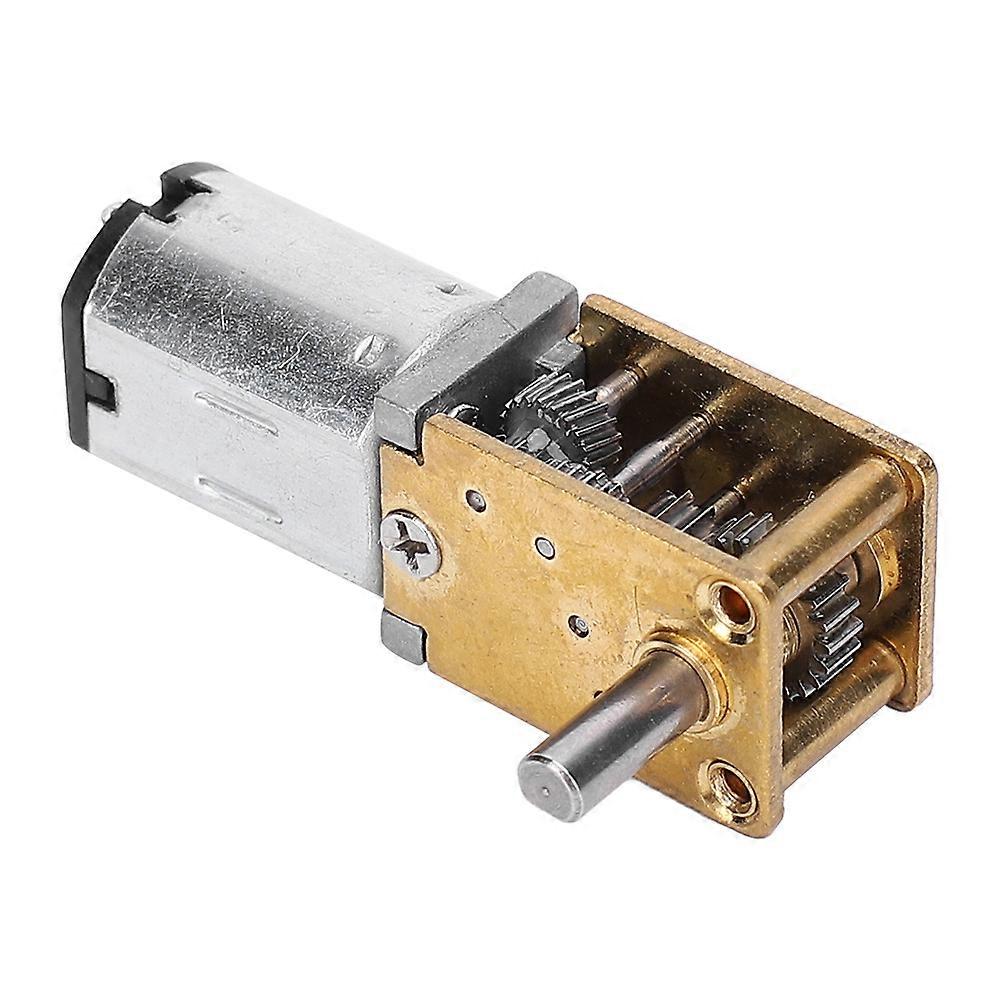 2Pack  Gear Motor DC With Speed Encoder Brush DC Motors Reducer Copper Stainless Steel Ga25 370dc12v 1200rpm