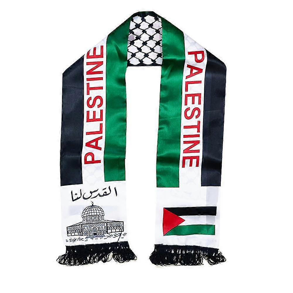 1/3/5pcs Palestine Écharpe Palestine Drapeau Écharpe Palestinien 14*130cm