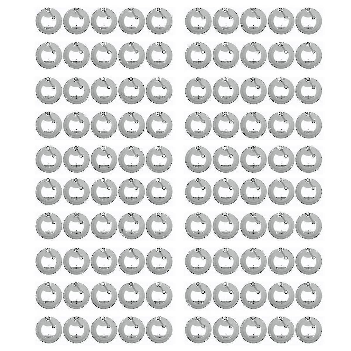 100Pcs NFC Ntag213 NFC címke matrica 13.56MHz ISO14443A 213 matrica univerzális Lable kompatibilis MINDEN NFC-kompatibilis Phone_Sep