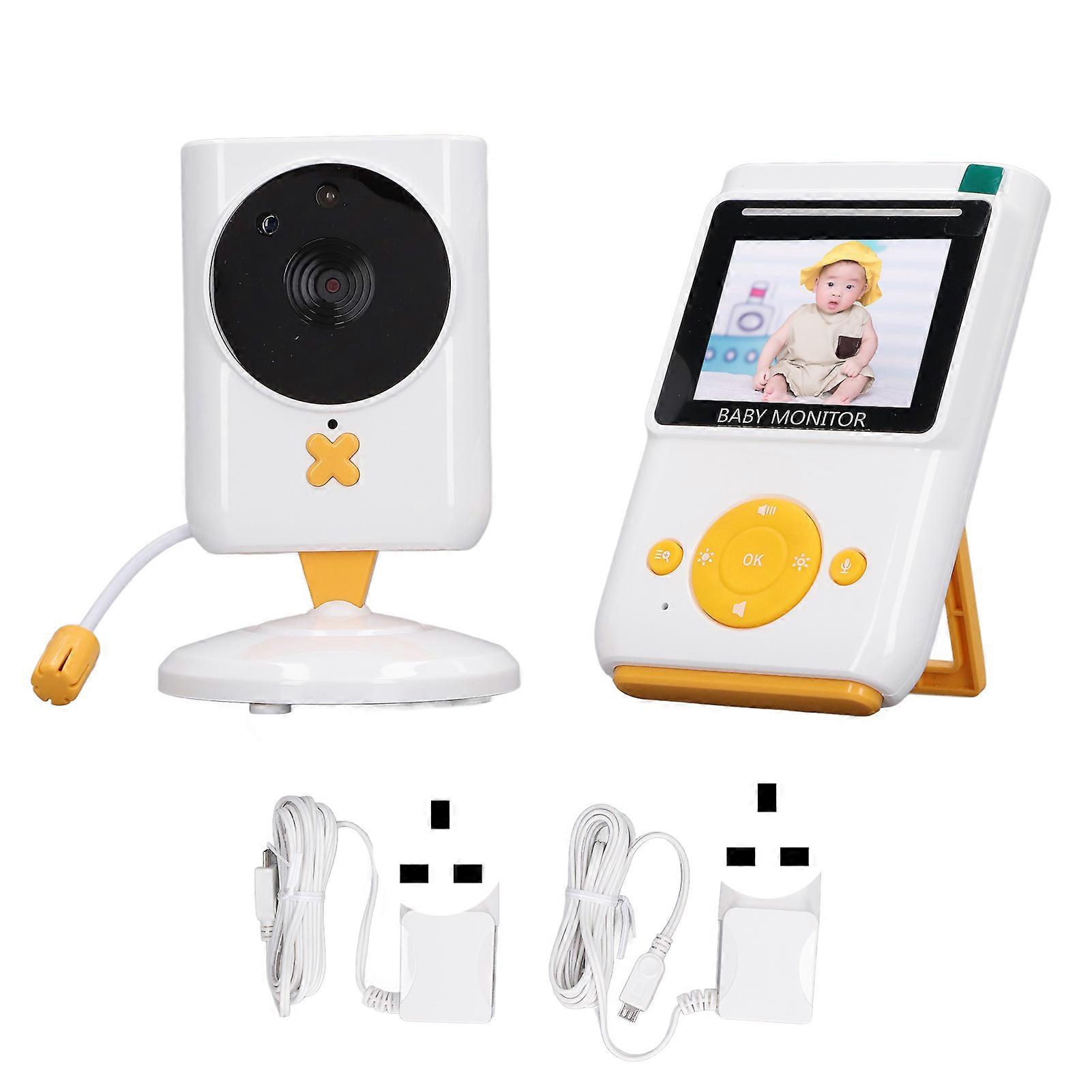 Hd Baby Camera Monitor Night View Home Security Monitor With Display Screen 100240v Uk Plug
