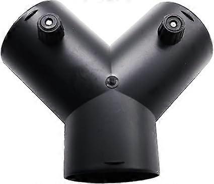 "75mm T-Shape Outlet Connector 3-Way Elbow Pipe for Car Heater"