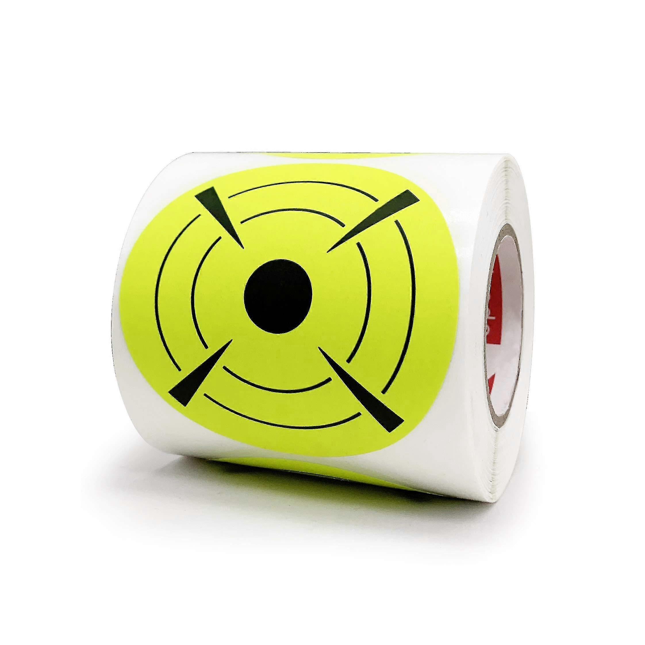 3 Inch Round Adhesive Target Pasters Fluorescent Shooting Targets Stickers Target Dots For Shooting