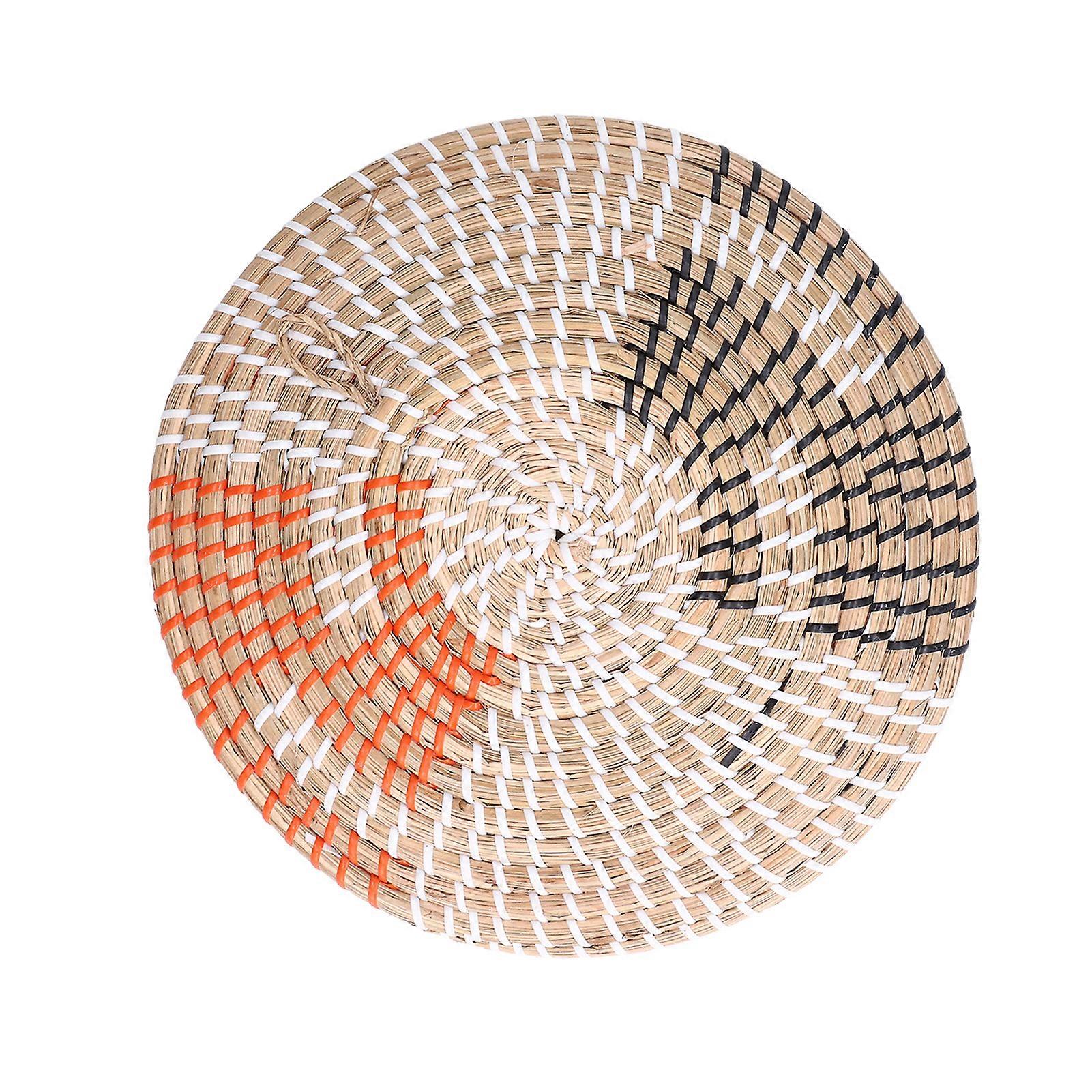 Woven Basket Wall Decor for Home Ornaments Convenient Durable Decorative DIY Projects