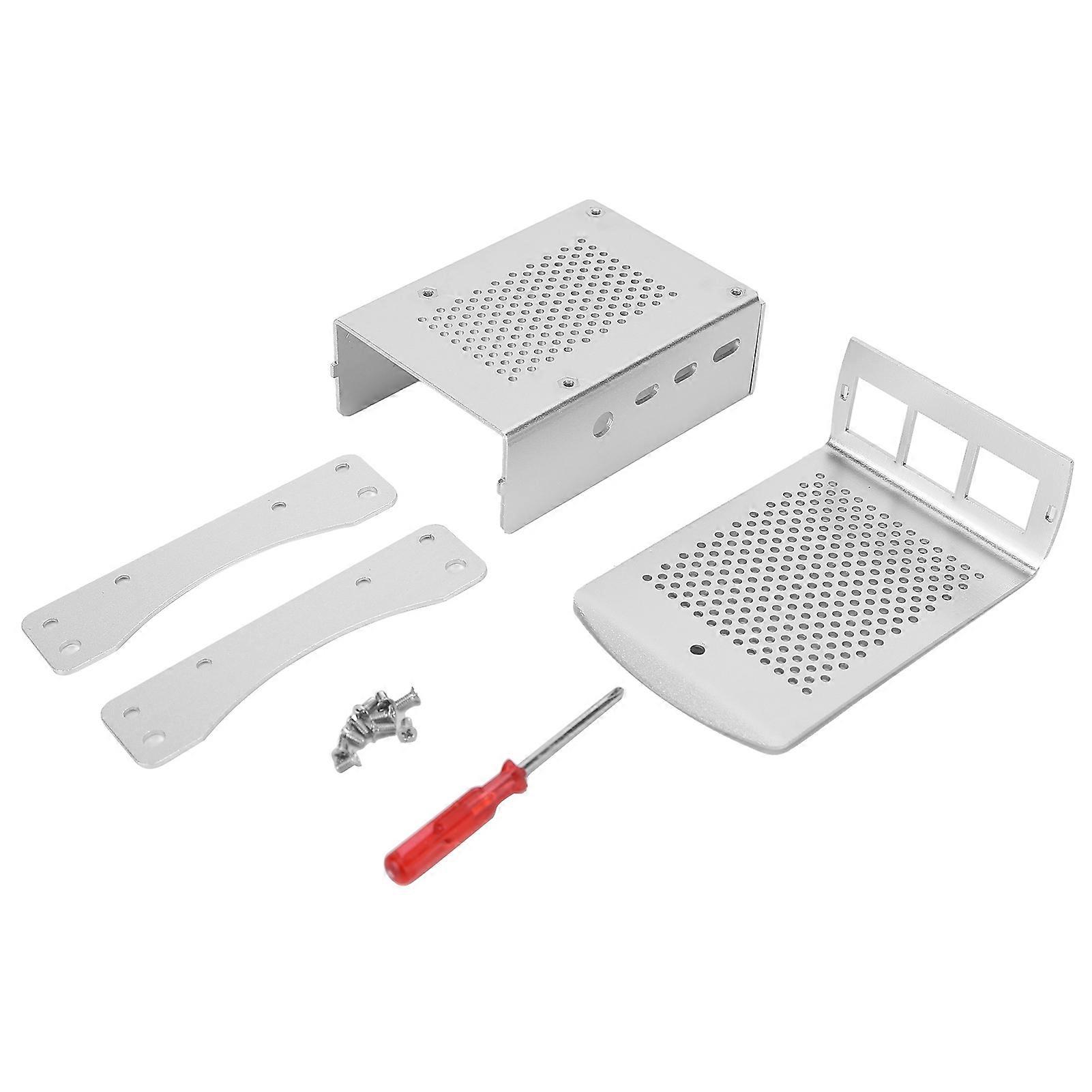 Lämmöntuottokotelo alumiiniseoksesta suojaava jäähdytyslaatikko Raspberry Pi 4 3B 3B +: lle