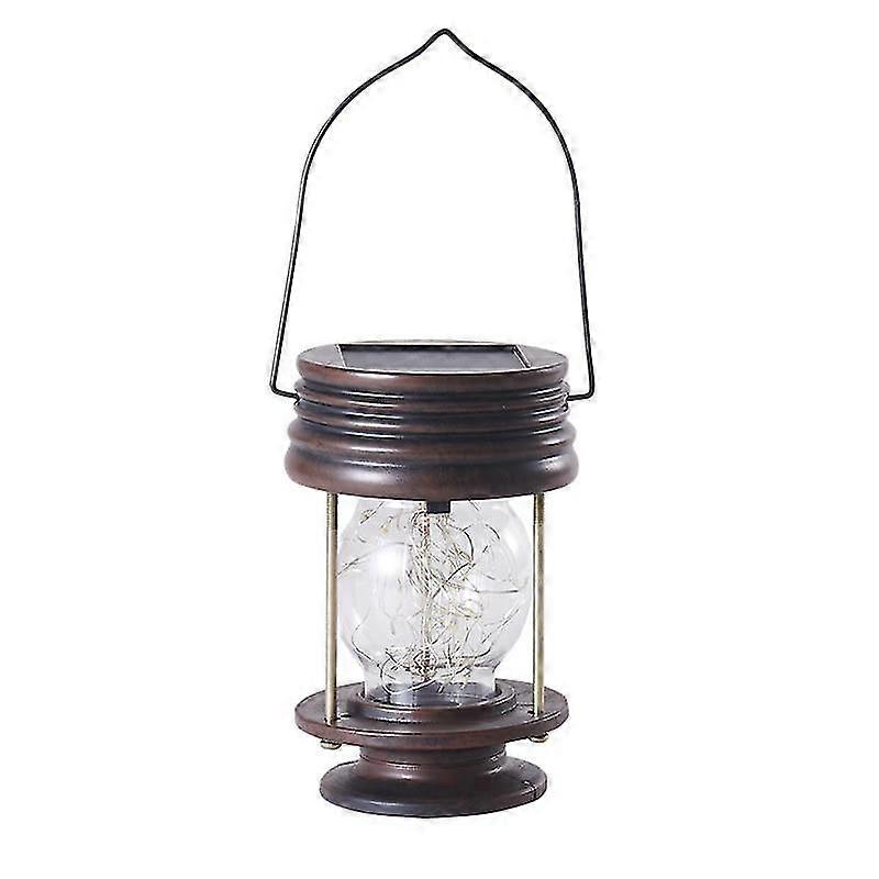 New Models1 Pack Solar Powered Waterproof Landscape Lanterns With Retro Design(warm Light)