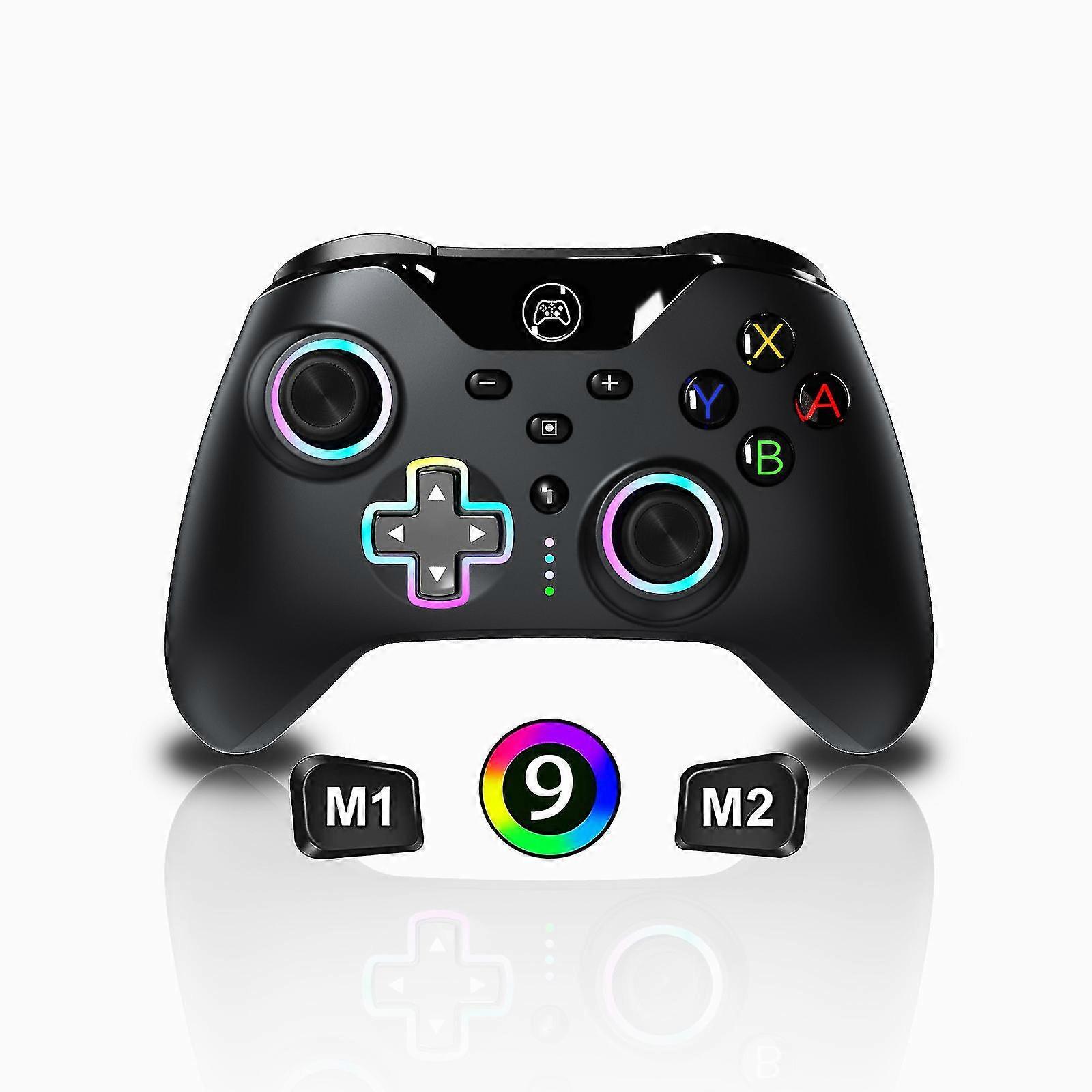 Handle Game Console Entry-level Wireless Bluetooth Game Handle Pc Six-axis Dual Vibration Macro Programming