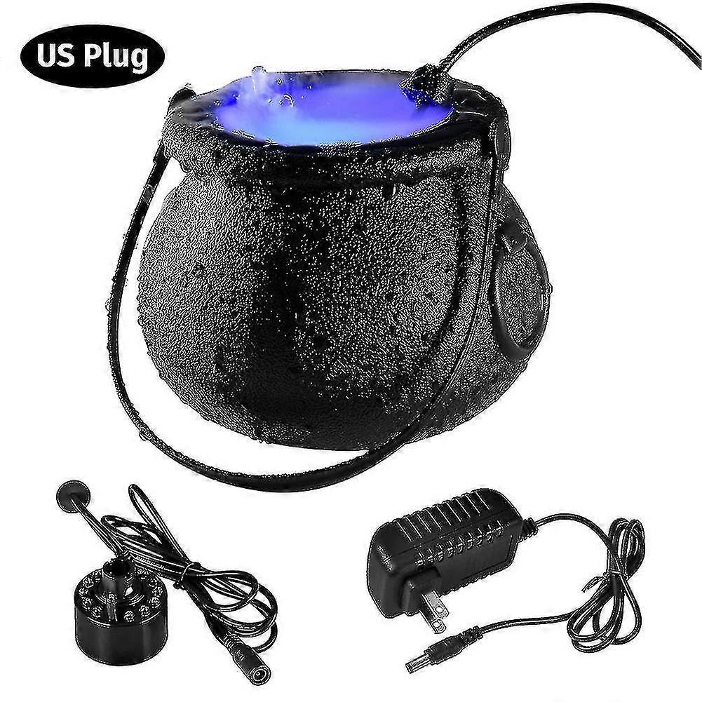 Halloween Fog Machine Led Mist Maker Pulvérisateur avec Lumière Led