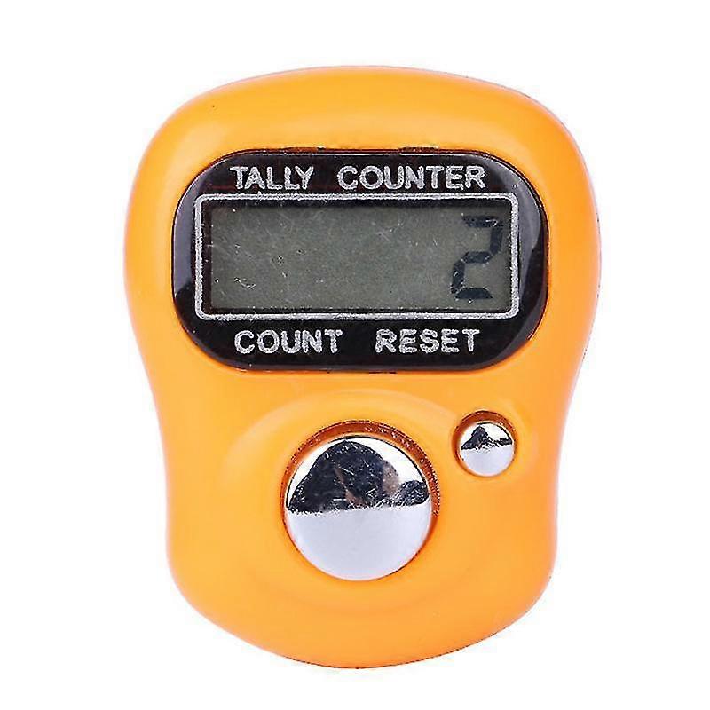 Mini Finger Counter LCD Motorized Digital Display with Light Stitch Markers Sewing Knitting