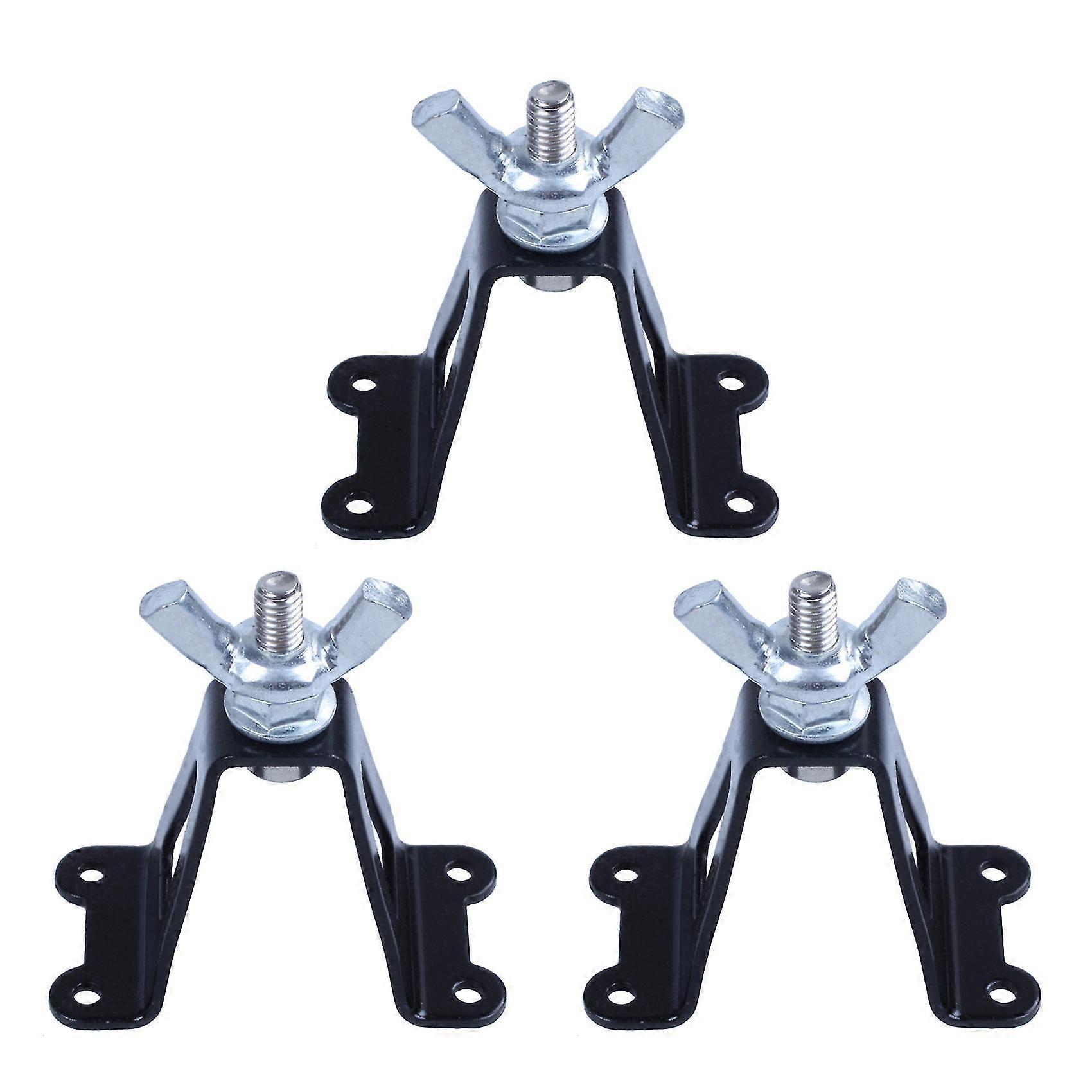 3x 1/10 reservdäckshållare, metall bakre reservdäcksfäste hjulhållare för 1/10 Axial SCX10 D90