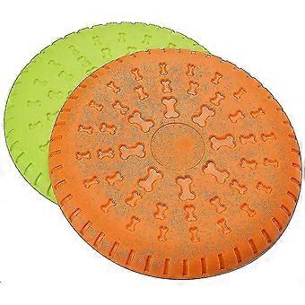 Disc Dog, 2 stk beste hundeleke, abs materiale hundeleker, holdbare sterke treningsleker for pupp