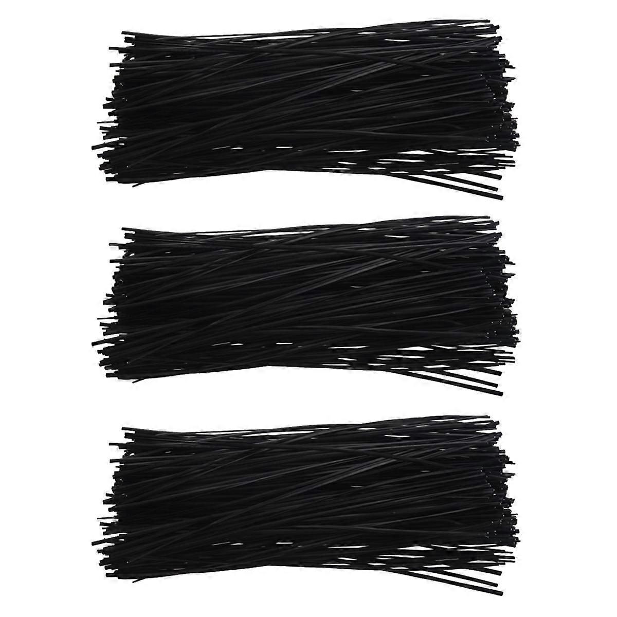 600Pcs Plastic Package Reusable Twist Ties Cable Fasteners 150mm