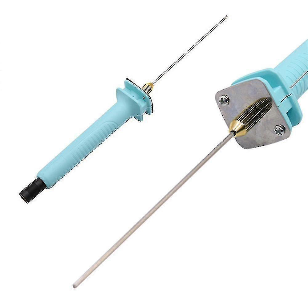 15w Handheld Electric Foam Cutter Portable Foam Cutting Pen Styrofoam Cutting Tool Engraver With Power Adapter (10cm/ 3.9in)