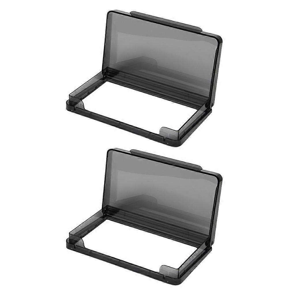 2pcs Waterproof Socket Outlet Cover Double Positions Wall Protector Cover