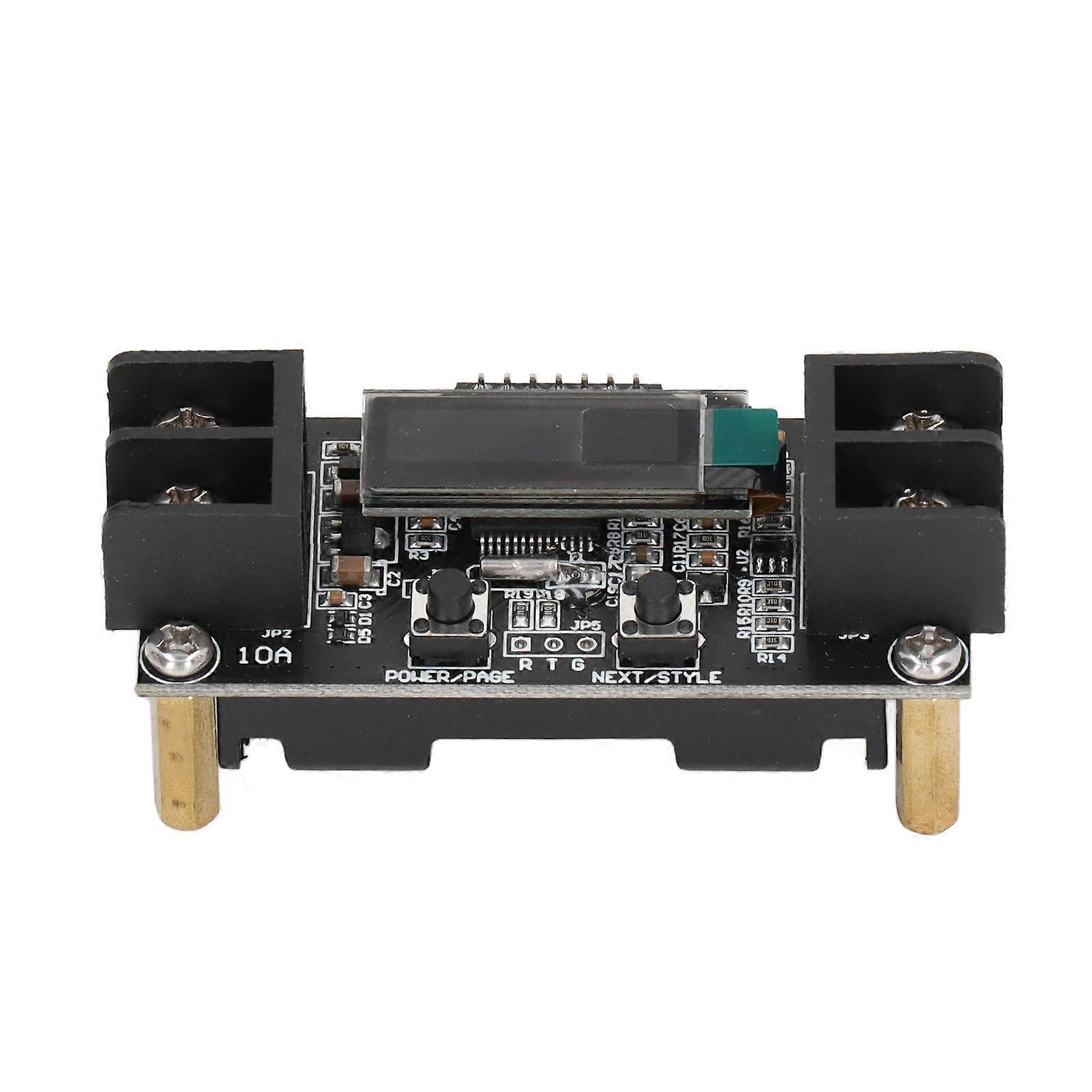 Für Solarstromtester Digitalanzeige Spannung Strom Strom Timer Monitor 10A 12V 24V