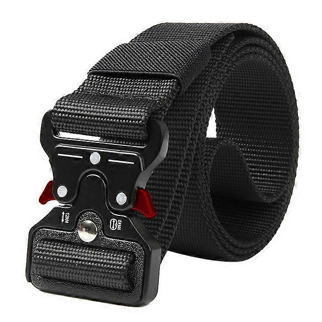 Menn Belt Army Utendørs Jakt Taktisk Multi Function Combat Survival Høy kvalitet Marine Corps Canvas For Nylon Mann Luksus