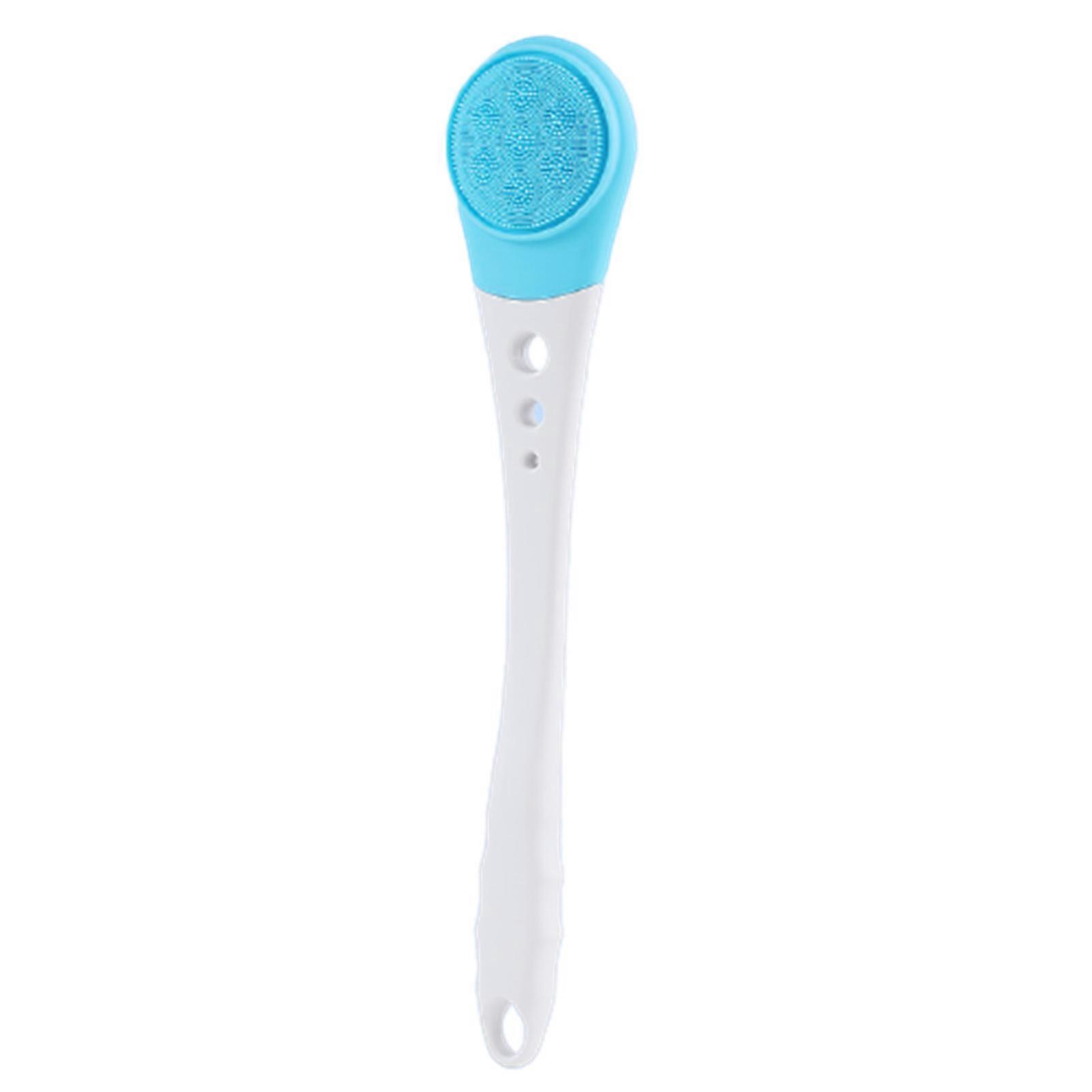 Electric Shower Brush with Long Handle Waterproof Rechargeable Back Scrubber