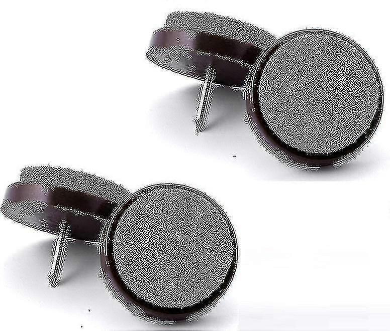 48 Stück Möbelpolsternägel, Stuhl-/Tischbein-Filzgleiternägel, runde Nagelgleiternägel, 17 mm/24 mm