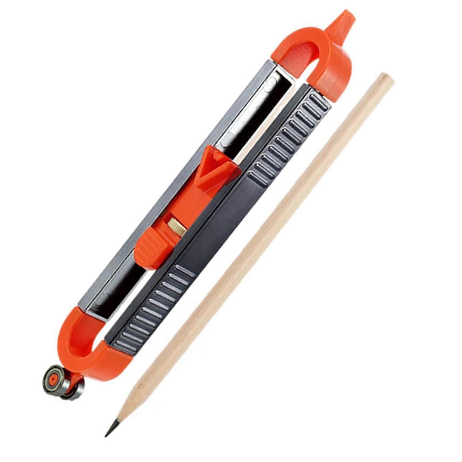 Profiles Contour-Scribe Tool With Adjustables Locking Profiles Scribing Ruler for Panel Tiles