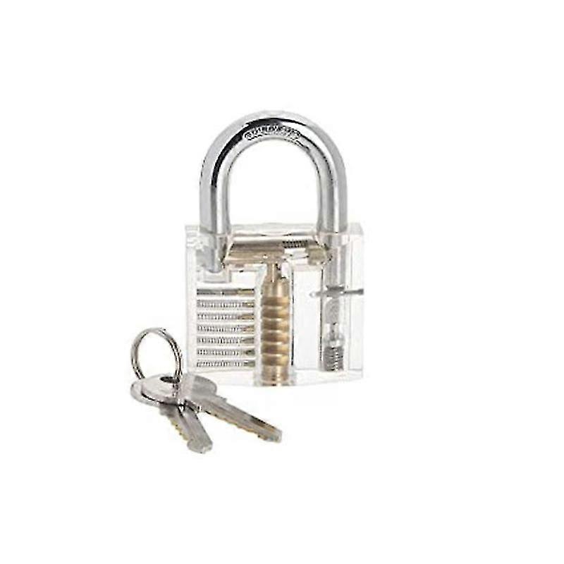 Transparent Lock Is Suitable For Diy Training Exercises Easy To Assemble And Operate (1 Piece)