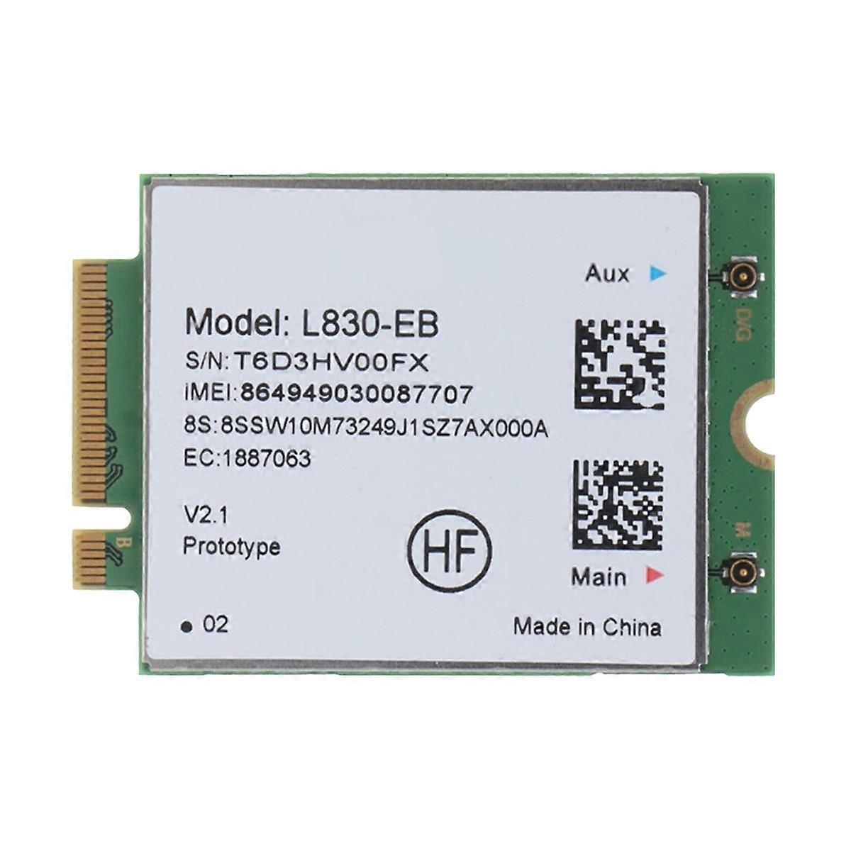 L830- 4G Module for X280 X380 S1 P52s T580 T480 L580 Multifunction Built-in 4G Single Module