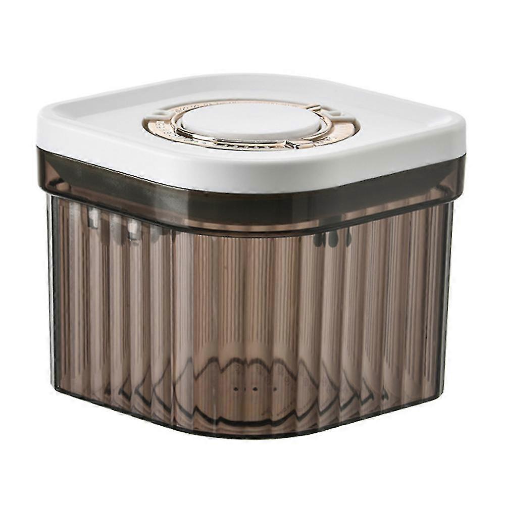 Sealed Formula Dispenser, One Click Convenient Milk Powder Container Without Bisphenol A Storage Container With Spoon