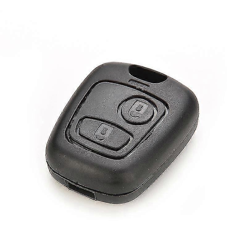 New Case 2 Buttons Remote Key Case Shell Cover Housing Fob For Peugeot 107