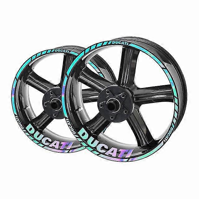Reflective For Ducati Wheel Sticker Rim Logo Decal