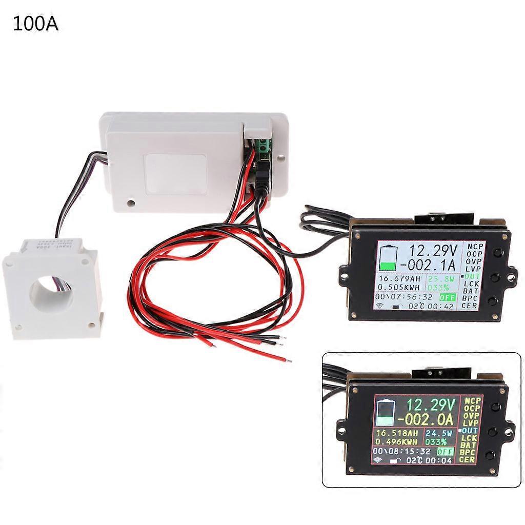 Voltmeter Ammeter Current Amp Power Watt Capacity for Time Meter Battery Tester
