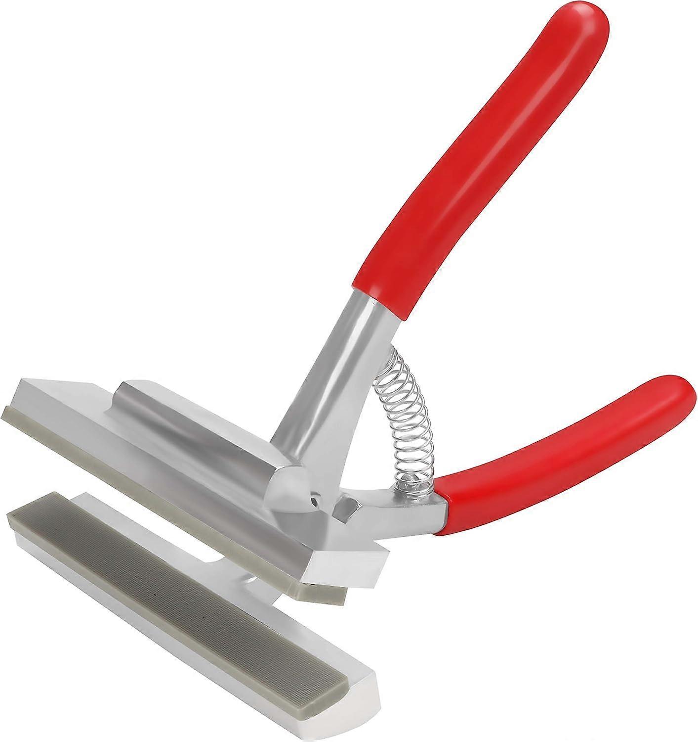 Canvas Stretcher Clamp - 20 x 12.5 cm - Large Metal Alloy Upholstery Tool Spring Clamp with Padded Handles for Canvas Wood Stretchers and Frames