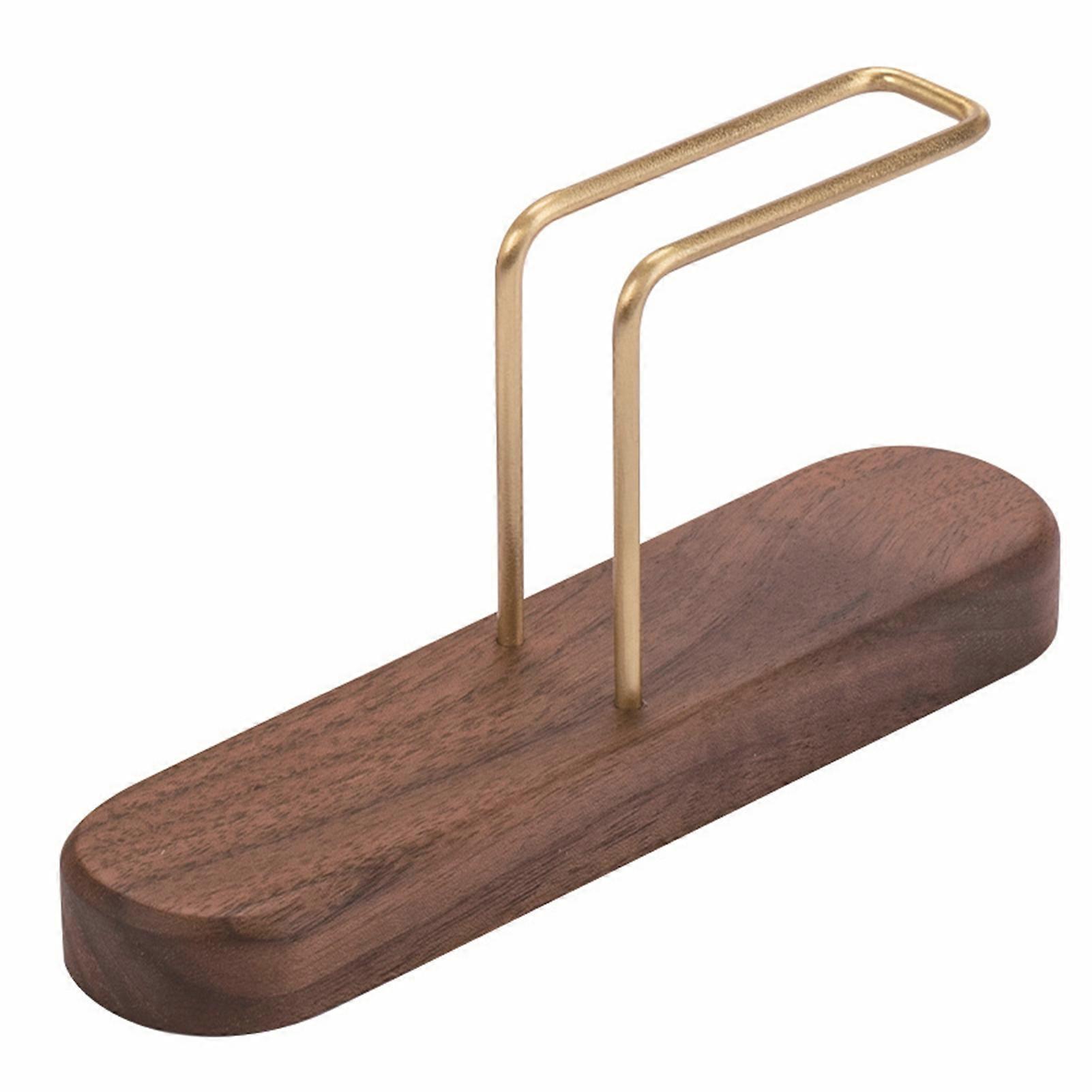 Filter Paper Rack Holder Reusable Thickened Portable Wooden Coffee Filter Paper Storage Holder Stand Bar Accessory KAESI